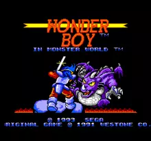 Image n° 1 - titles : Sonic Boy 4 - Monster World (hack)